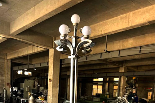 German customers add orders for courtyard lights, leading to an increase in foreign trade repurchases for Jieyao Lighting