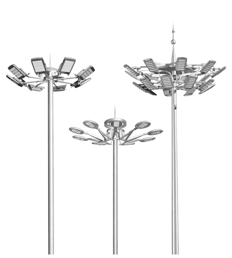 High Mast Light for Stadium Sports Field | LED Flood Lighting System