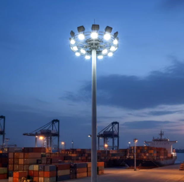 What Are the Most Common Heights for High Mast Poles?