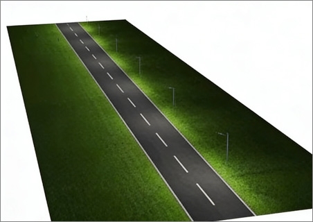 DIALux evo llumination simulation