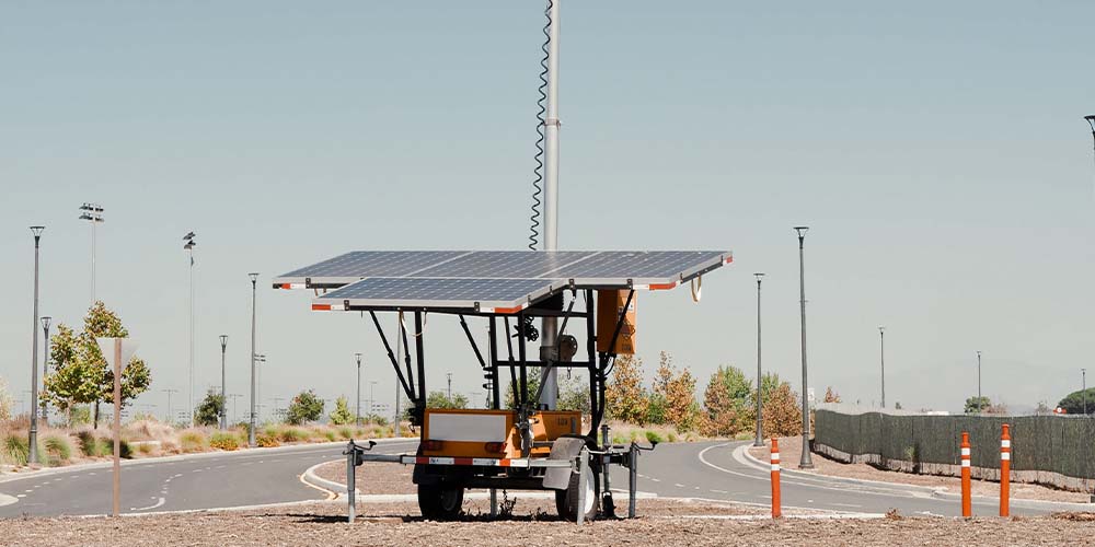 Solar street light solar panel durability