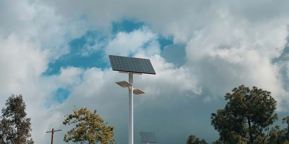 Solar street light system for municipal projects overview